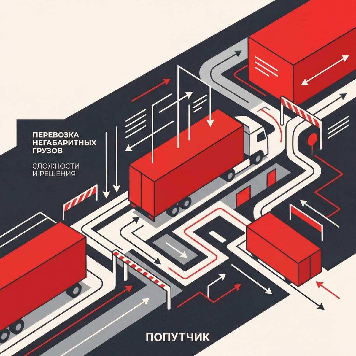 Перевозка негабаритных грузов автотранспортом: сложности и решения